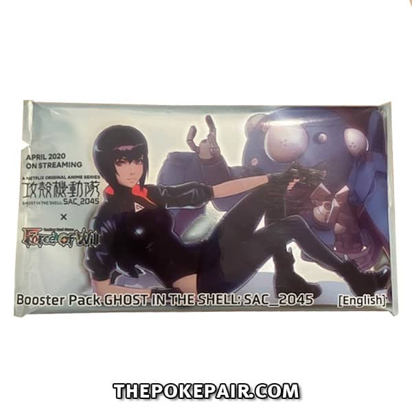 Force of Will Ghost in the Shell SAC_2045 Booster Box 20 packs IN HAND 