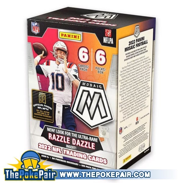 2022 Panini NFL Mosaic Football Trading Card Blaster Box