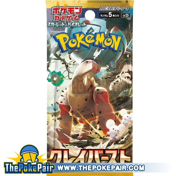 ThePokePair.com - Pokemon Clay Burst Booster Pack