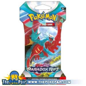 ThePokePair.com - Pokemon Paradox Rift Sleeved Blister Pack