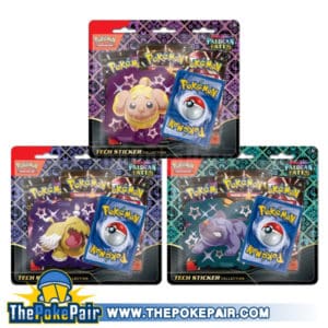 ThePokePair.com - Pokemon Paldean Fates Tech Sticker Collection (Set of 3)