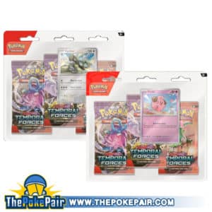 ThePokePair.com - Pokemon Temporal Forces 3-Pack Blister (Set of 2)
