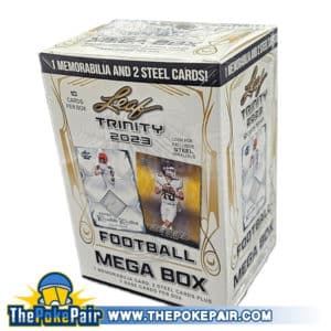 ThePokePair.com - 2023 Leaf Trinity Football Mega Box Hobby