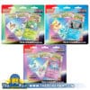 ThePokePair.com - Pokemon SV8.5 Prismatic Evolutions Tech Sticker Collection (Set of 3)