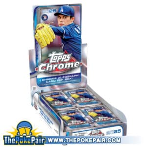 ThePokePair.com - 2025 Topps Chrome Baseball Hobby Box