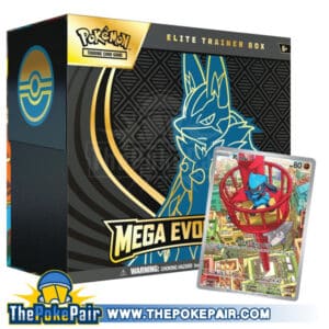 ThePokePair.com - Pokemon ME01 Mega Evolution Elite Trainer Box [M Lucario]